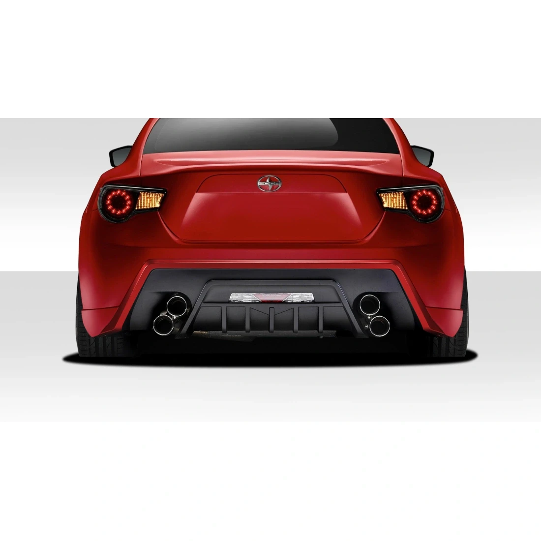 2013-2019 Scion FR-S Toyota 86 Subaru BRZ W-1 Rear Bumper - 1 Piece - 109970