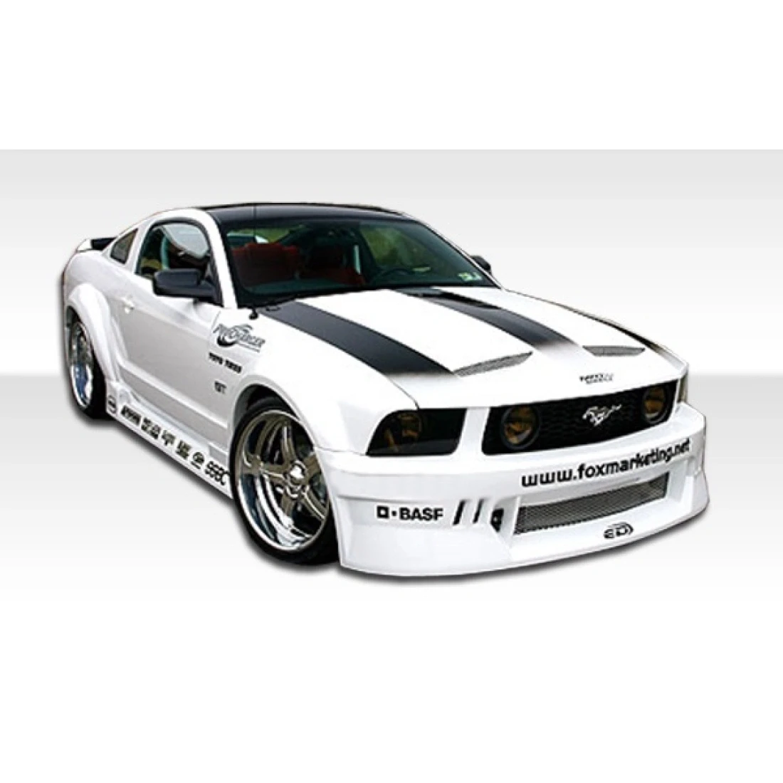 2005-2009 Ford Mustang Circuit Wide Body Kit - 8 Piece - 110213