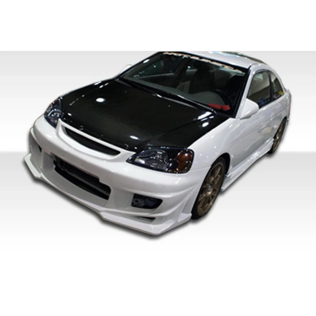 2001-2003 Honda Civic 4DR Bomber Body Kit - 4 Piece - 110325