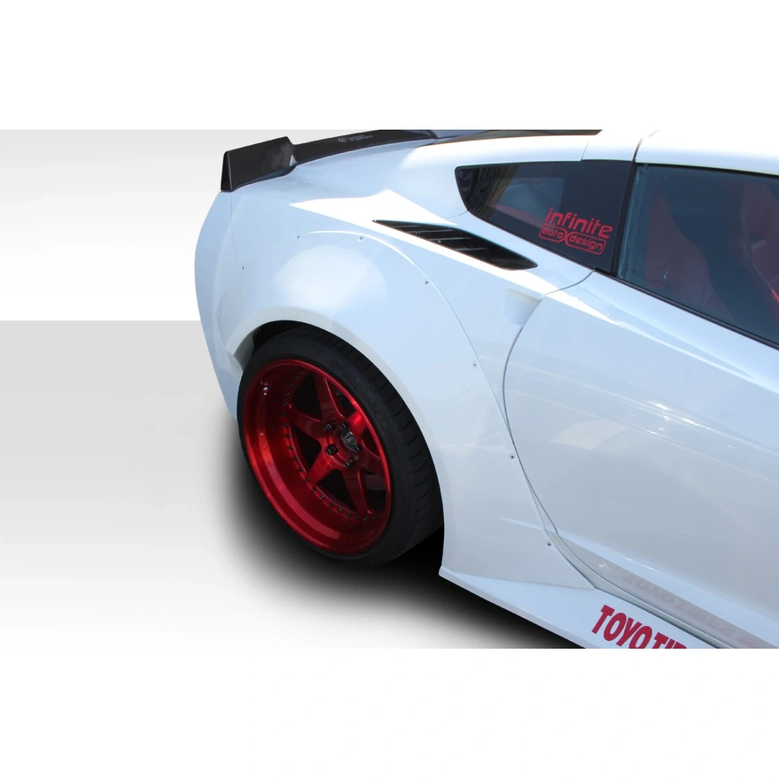 2014-2019 Chevrolet Corvette C7 Gran Veloce Wide Body Rear Fender Flares- 2 Piece - 112432