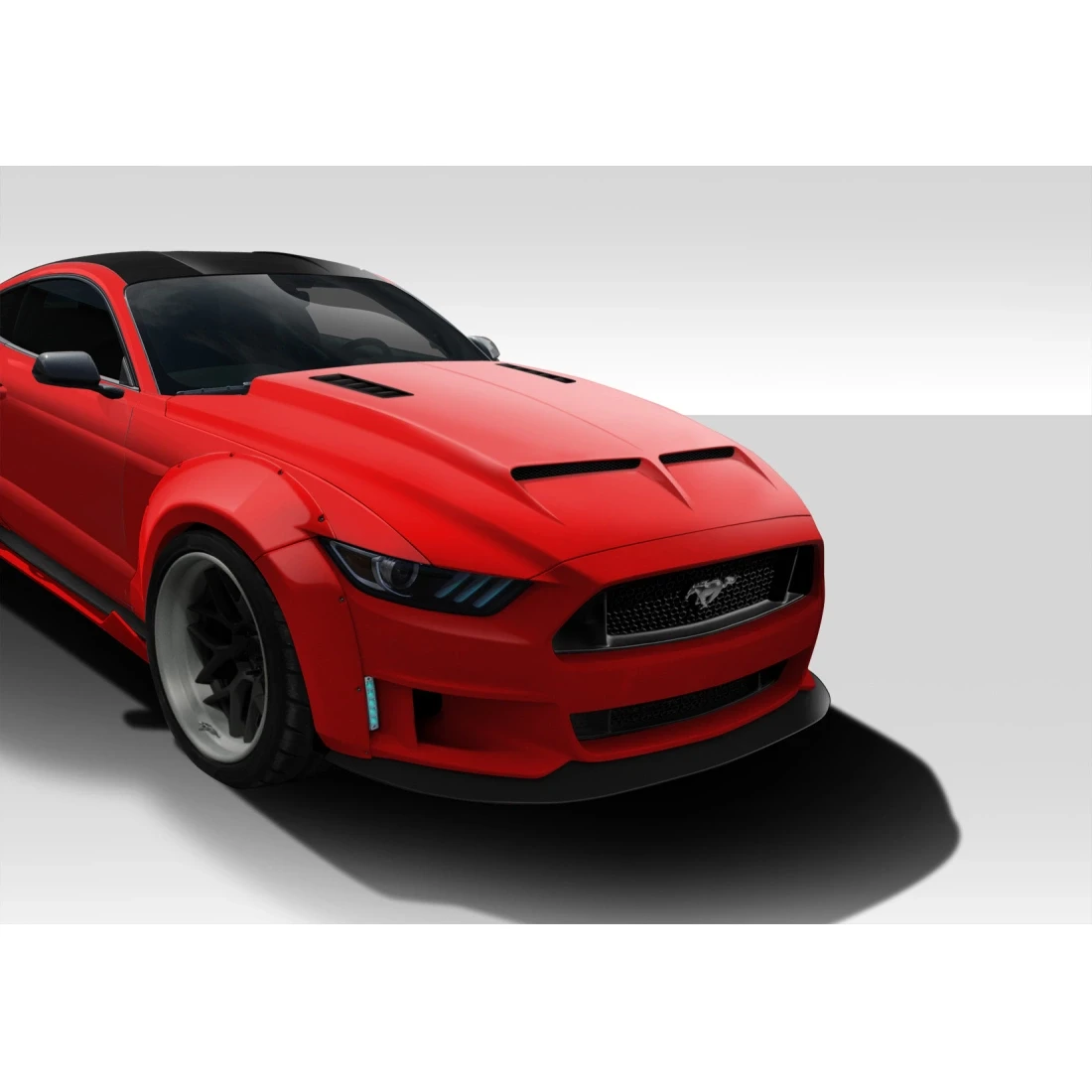 2015-2017 Ford Mustang GT500 Hood - 1 Piece - 112578