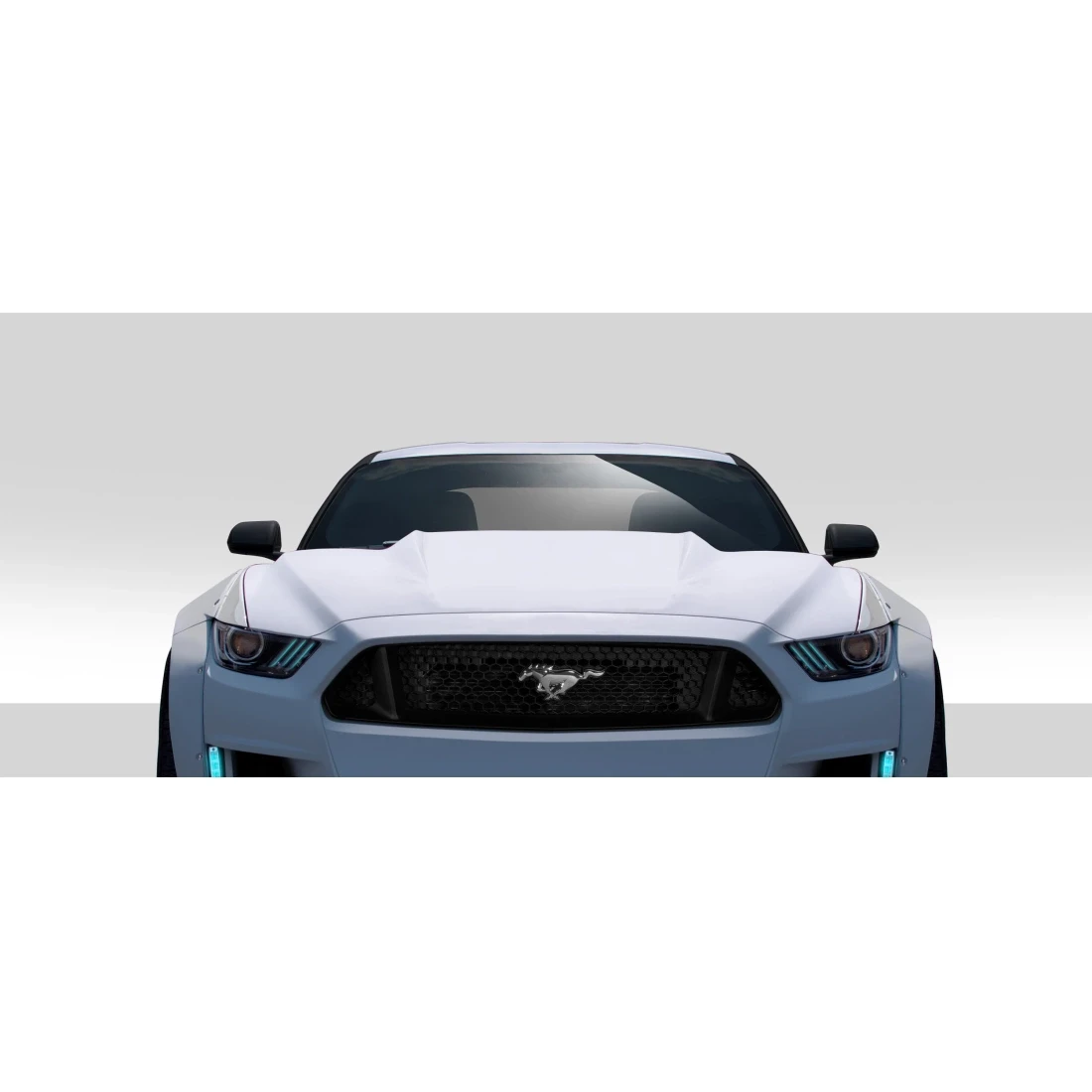 2015-2017 Ford Mustang Cowl Hood - 1 Piece - 112580