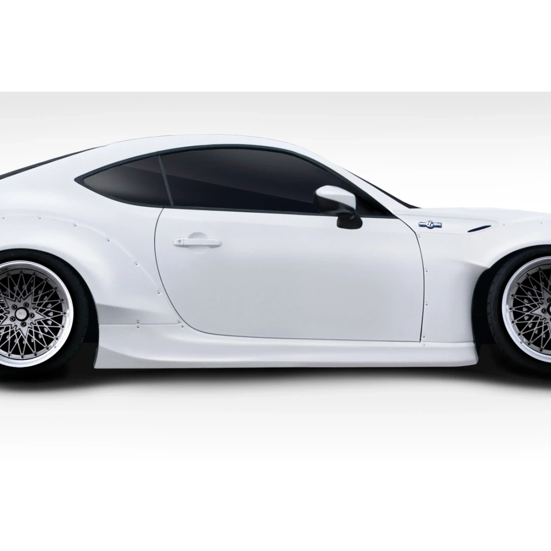 2013-2020 Scion FR-S Toyota 86 Subaru BRZ GT500 V2 Side Skirt Rocker Panels - 2 Piece - 112642