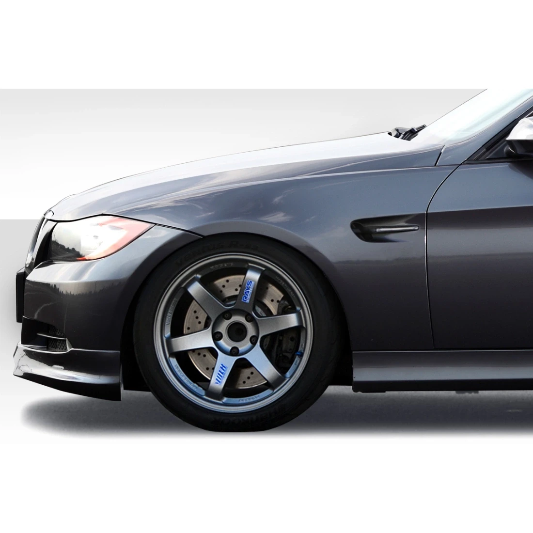 2006-2011 BMW 3 Series E90 4dr M3 Look Fender - 2 piece - 112702