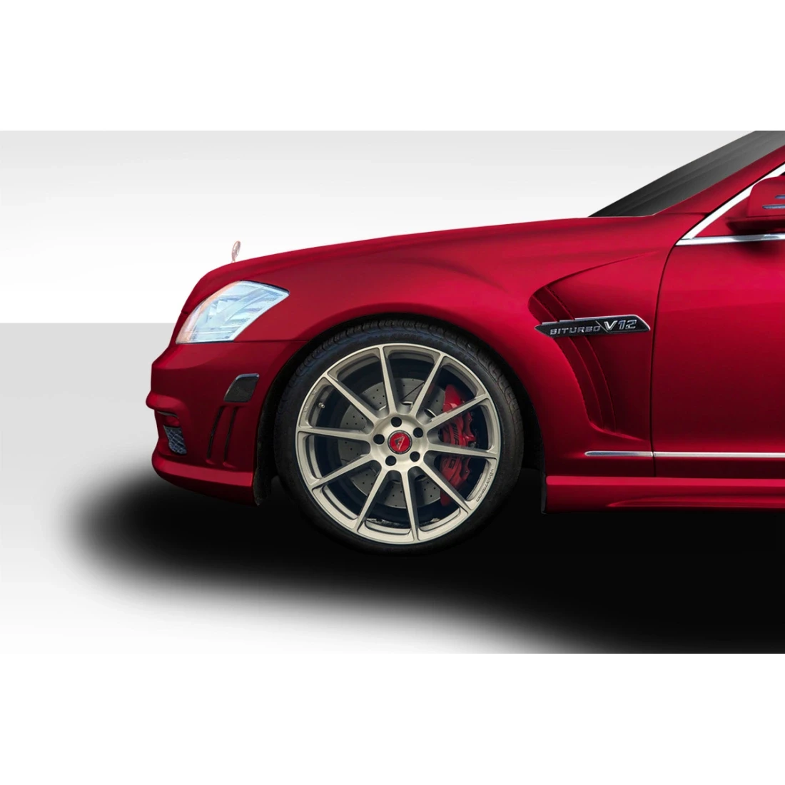 2007-2013 Mercedes S Class W221 Eros Version 2 Fenders - 2 Piece - 112812