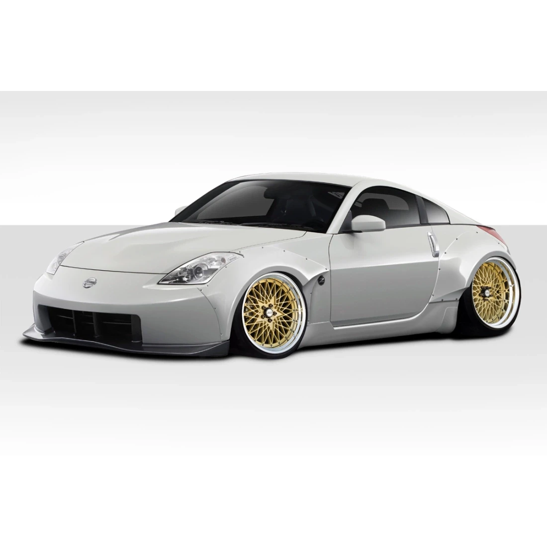 2003-2008 Nissan 350Z Z33 Circuit Fender Flares Kit - 4 Piece - 112871