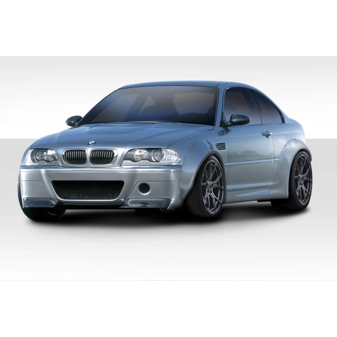 2001-2006 BMW M3 E46 Circuit 50mm Fender Flares Kit - 4 Piece - 112993