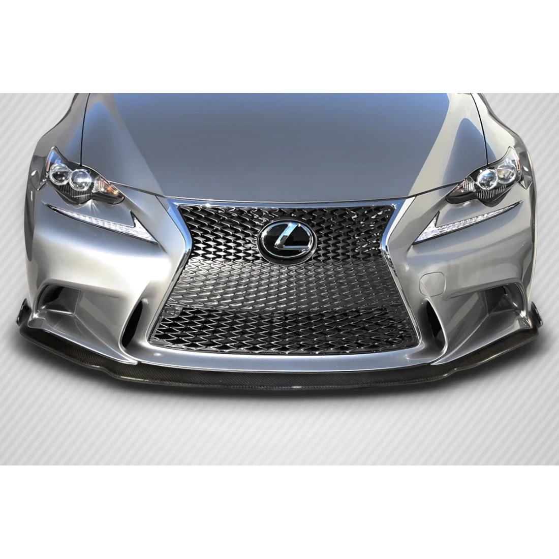 2014-2016 Lexus IS Series IS350 IS250 AM Design Front Lip Spoiler - 1 Piece ( F Sport Models only) - 112998