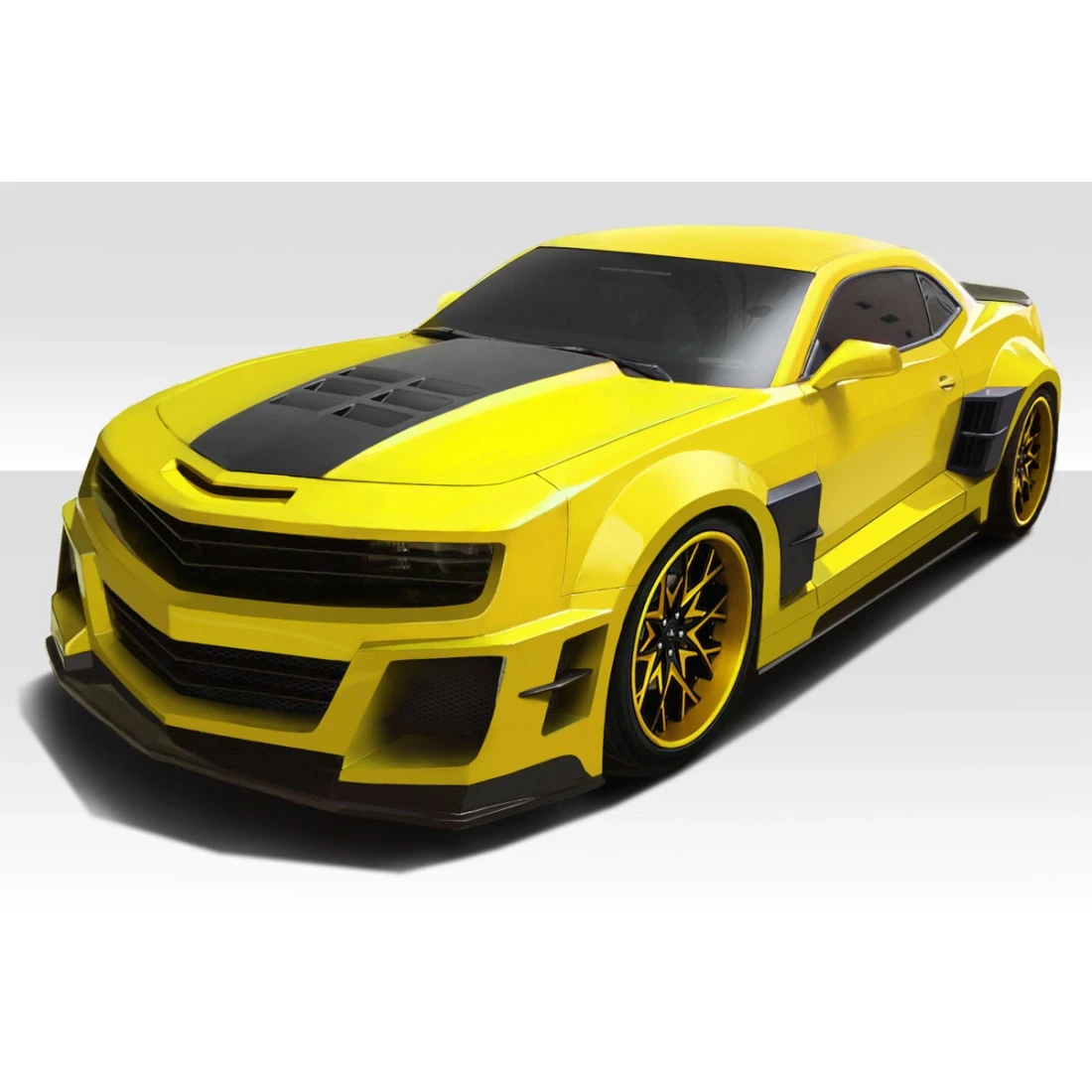 2010-2013 Chevrolet Camaro CCG Wide Body Kit - 15 Piece - 113063
