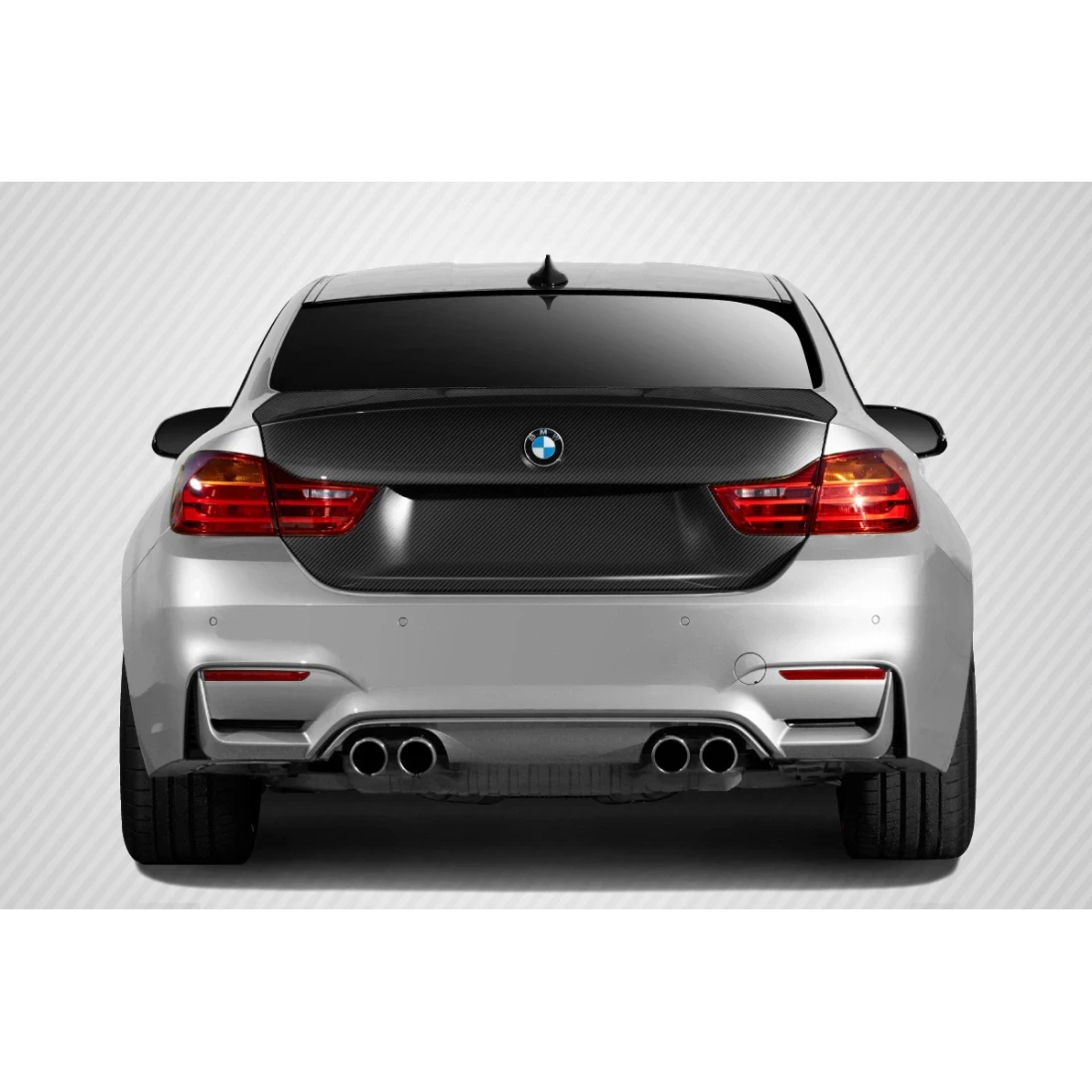 2014-2020 BMW 4 Series F32 / M4 DriTech M4 Look Trunk Lid - 1 Piece - 113150