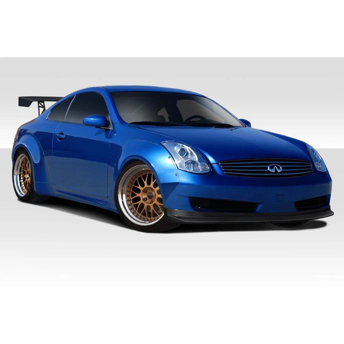 2003-2007 Infiniti G Coupe G35 Circuit 75mm Fender Flares Kit (Sport version)- 8 Piece - 113283
