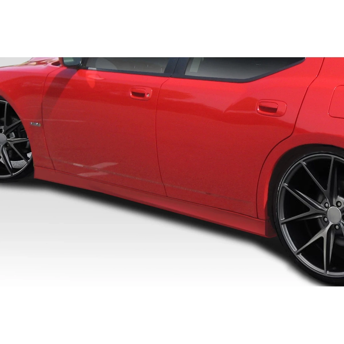 2006-2010 Dodge Charger Hellcat Look Side Skirts - 2 Piece - 113291