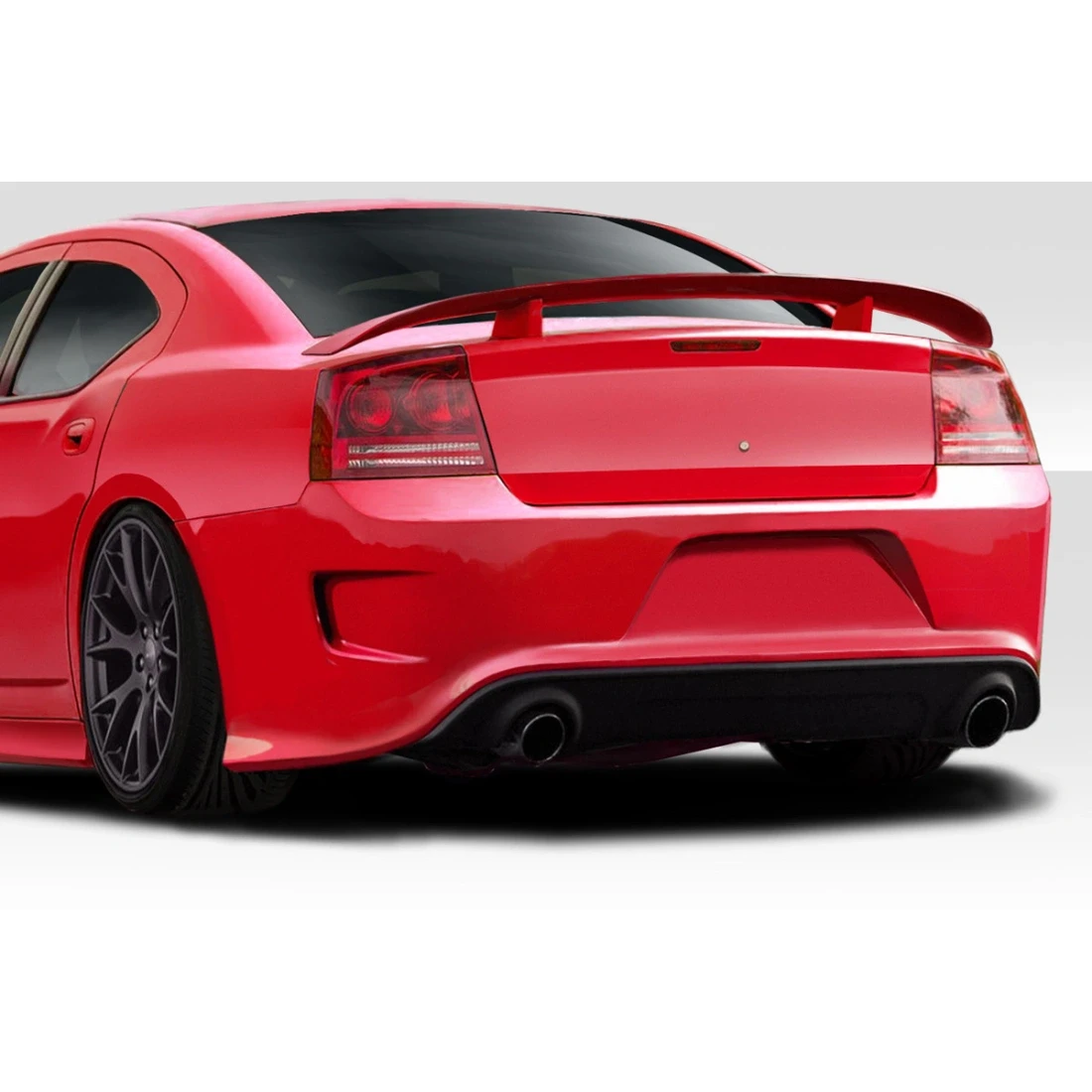 2006-2010 Dodge Charger Hellcat Look Rear Bumper - 1 Piece - 113292
