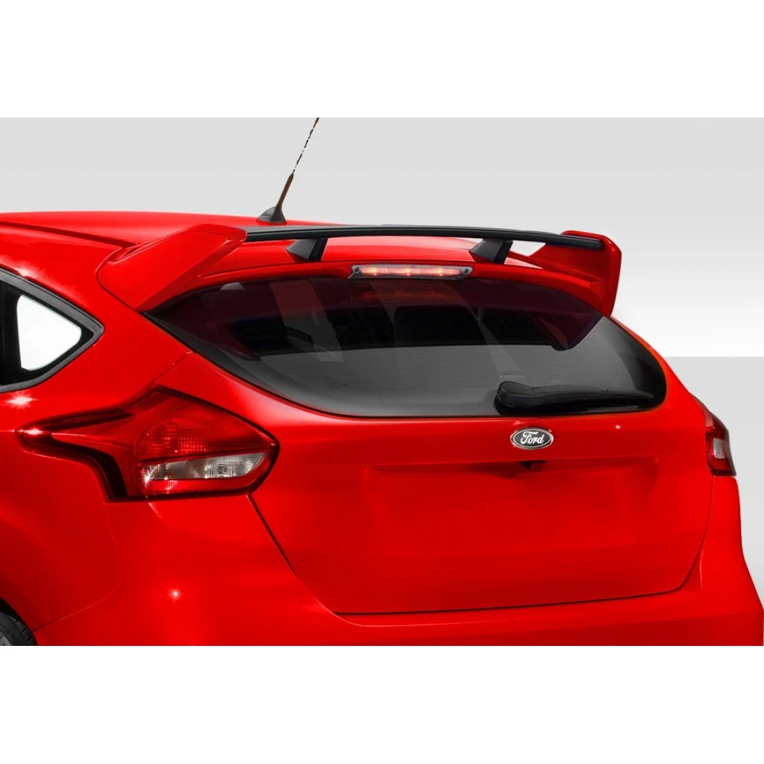 2016-2018 Ford Focus HB RS Look Wing Spoiler - 1 Piece - 113409