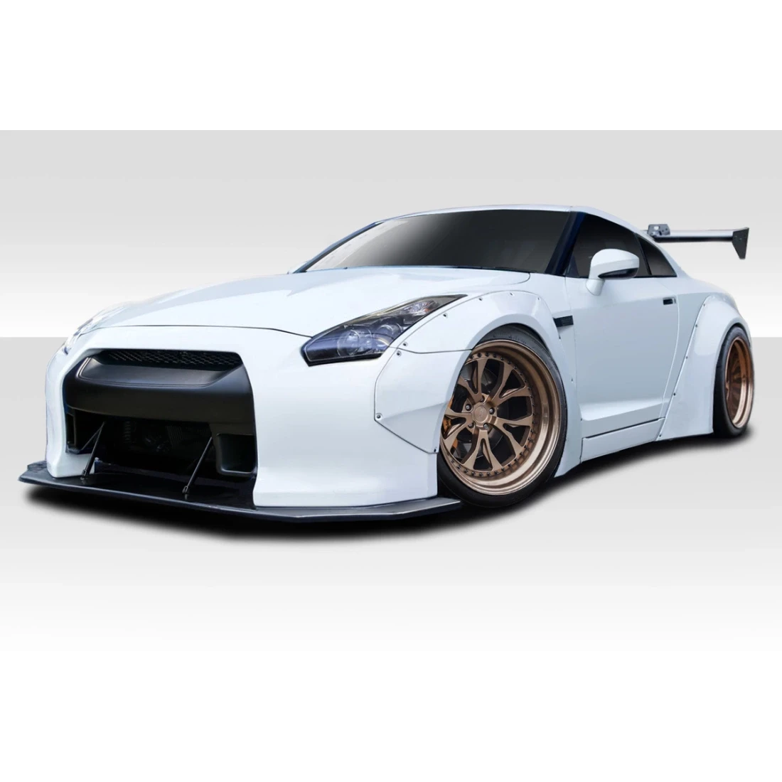 2009-2016 Nissan GT-R R35 LBW Wide Body Kit - 8 Piece - 113668