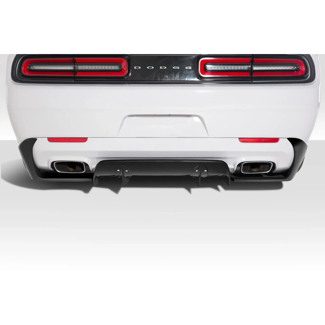2015-2023 Dodge Challenger Circuit Rear Diffuser - 3 Piece - 113897