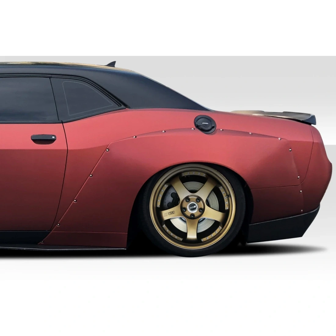 2008-2023 Dodge Challenger Circuit Rear Fenders - 4 Piece - 113900