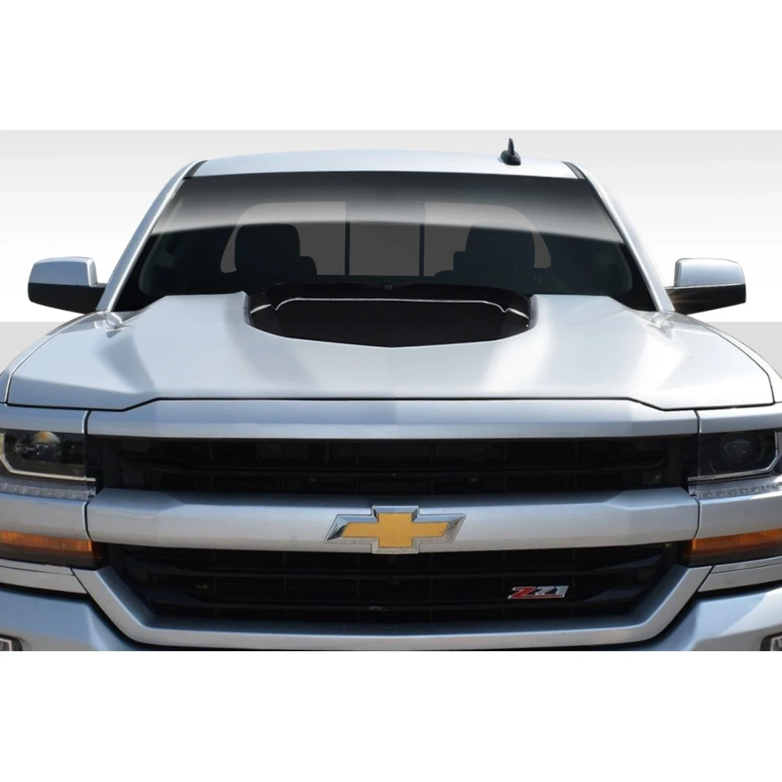 2016-2018 Chevrolet Silverado ZL1 V2 Look Hood - 1 Piece - 114234