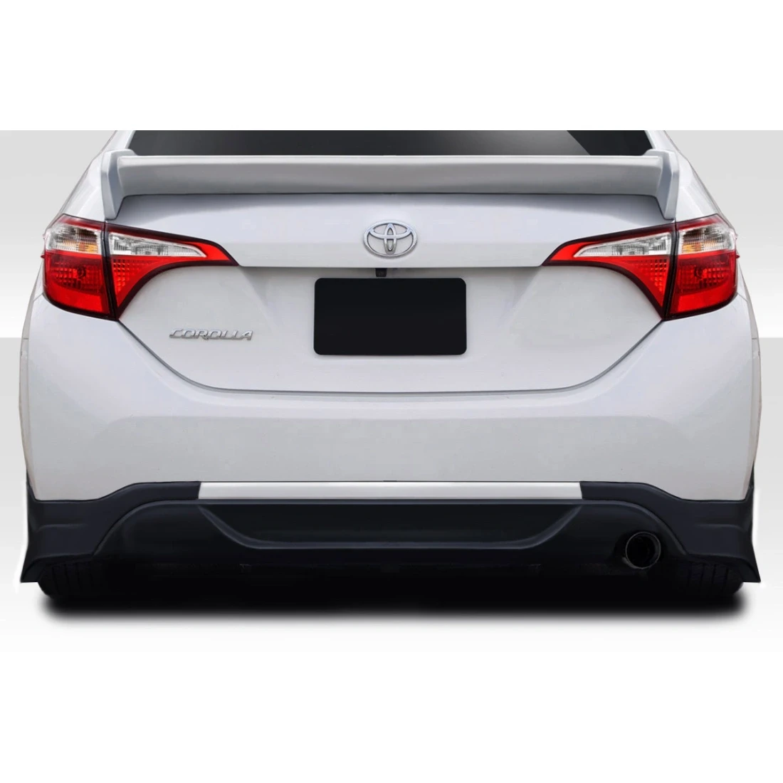 2014-2016 Toyota Corolla Zeta Rear Lip - 2 Piece - 115049