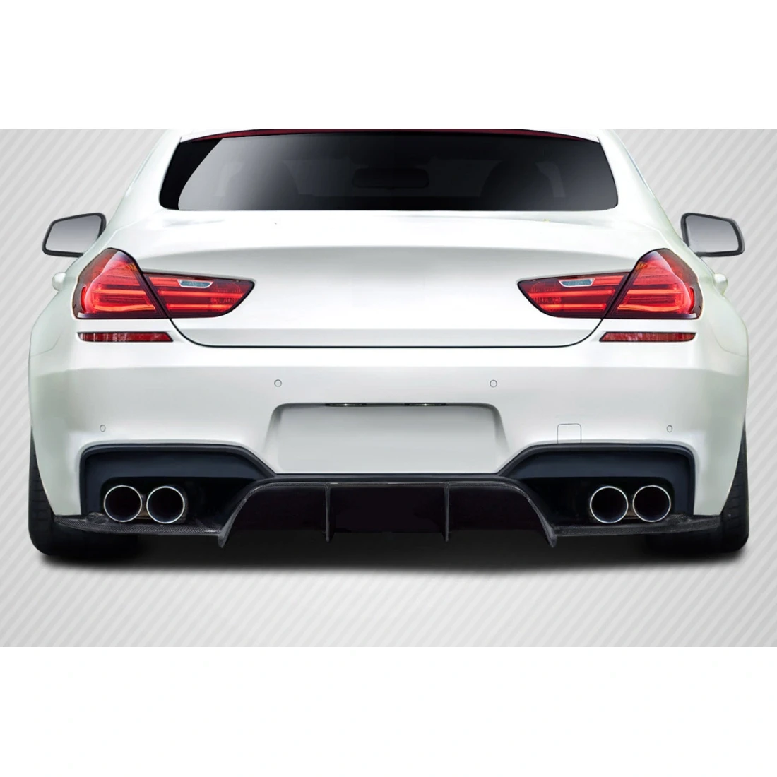 2012-2019 BMW M6 F12 Carbon AF-1 Rear Diffuser ( CFP ) - 1 Piece - 115056