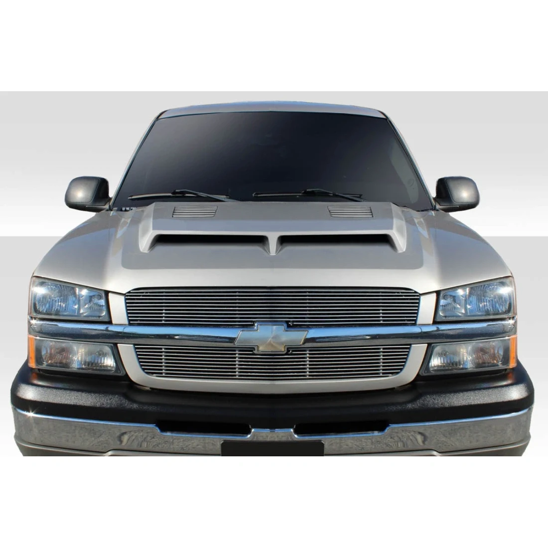 2002-2006 Chevrolet Avalanche (w/o cladding) 2003-2005 Silverado GT500 Hood - 1 Piece - 115176
