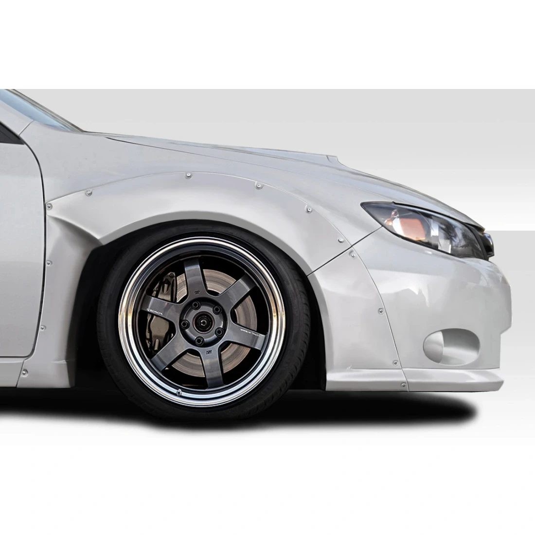 2008-2011 Subaru Impreza 2008-2010 Impreza WRX 4DR 5DR MSR Front Fender Flares - 4 Piece - 115506