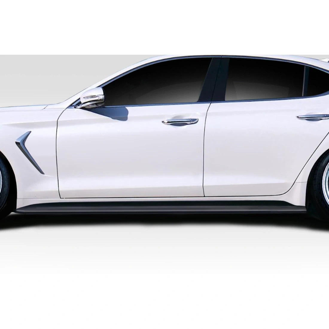 2019-2023 Genesis G70 MSR Side Skirts Rocker Panels - 2 Piece - 116271