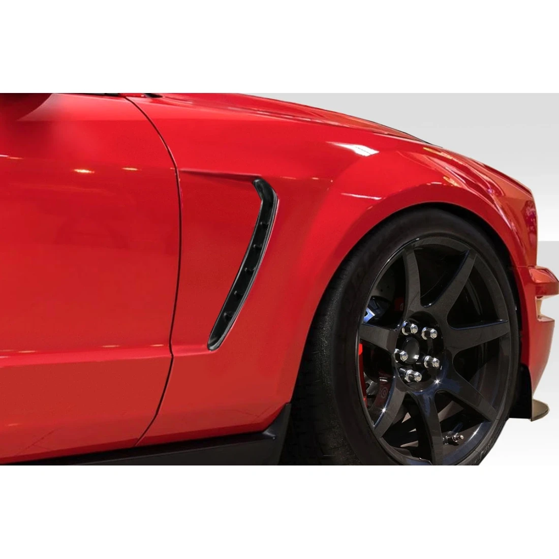 2005-2009 Ford Mustang GT350 V1 Look Front Fenders - 2 Piece - 116292