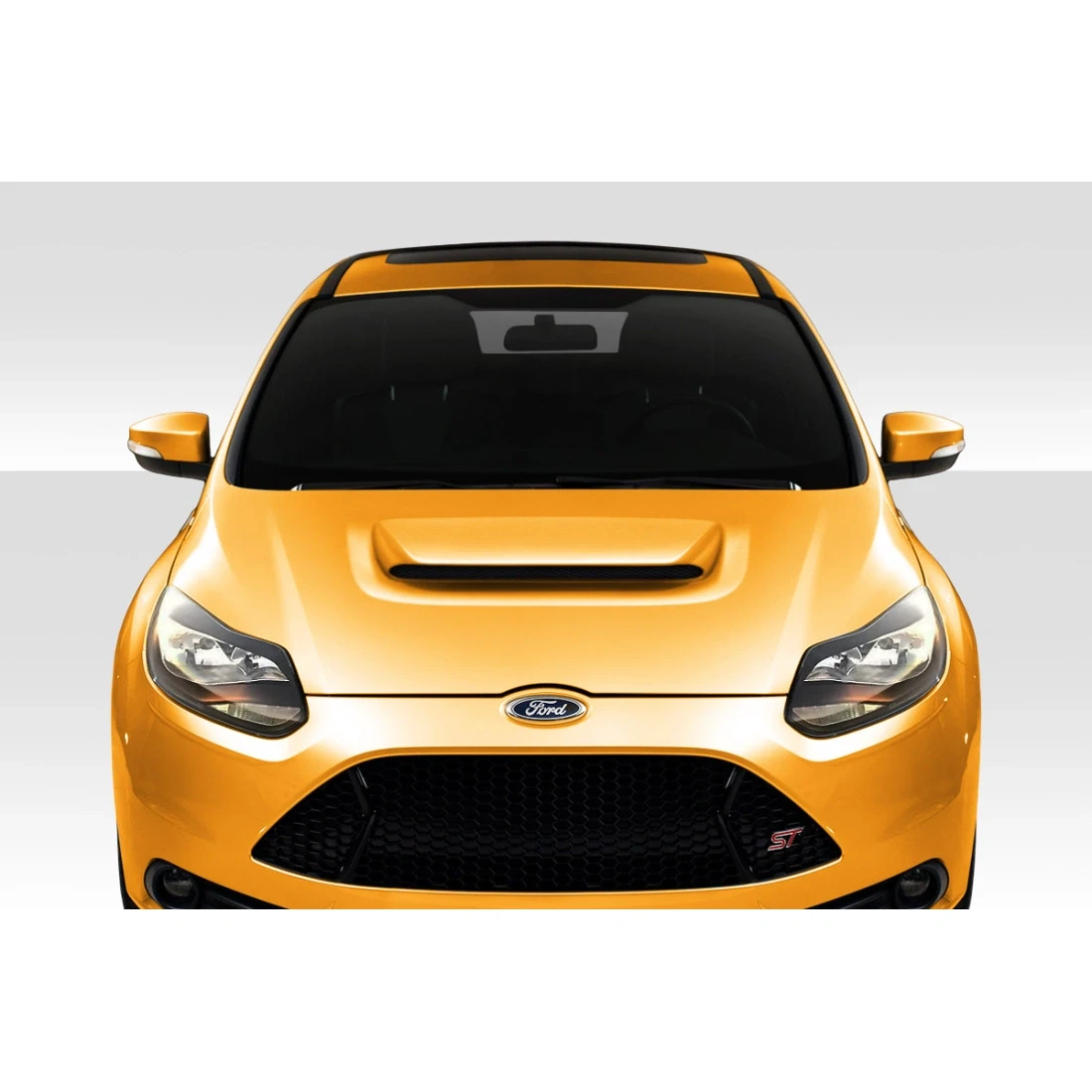 2012-2014 Ford Focus Ram Air Hood - 1 Piece - 116490