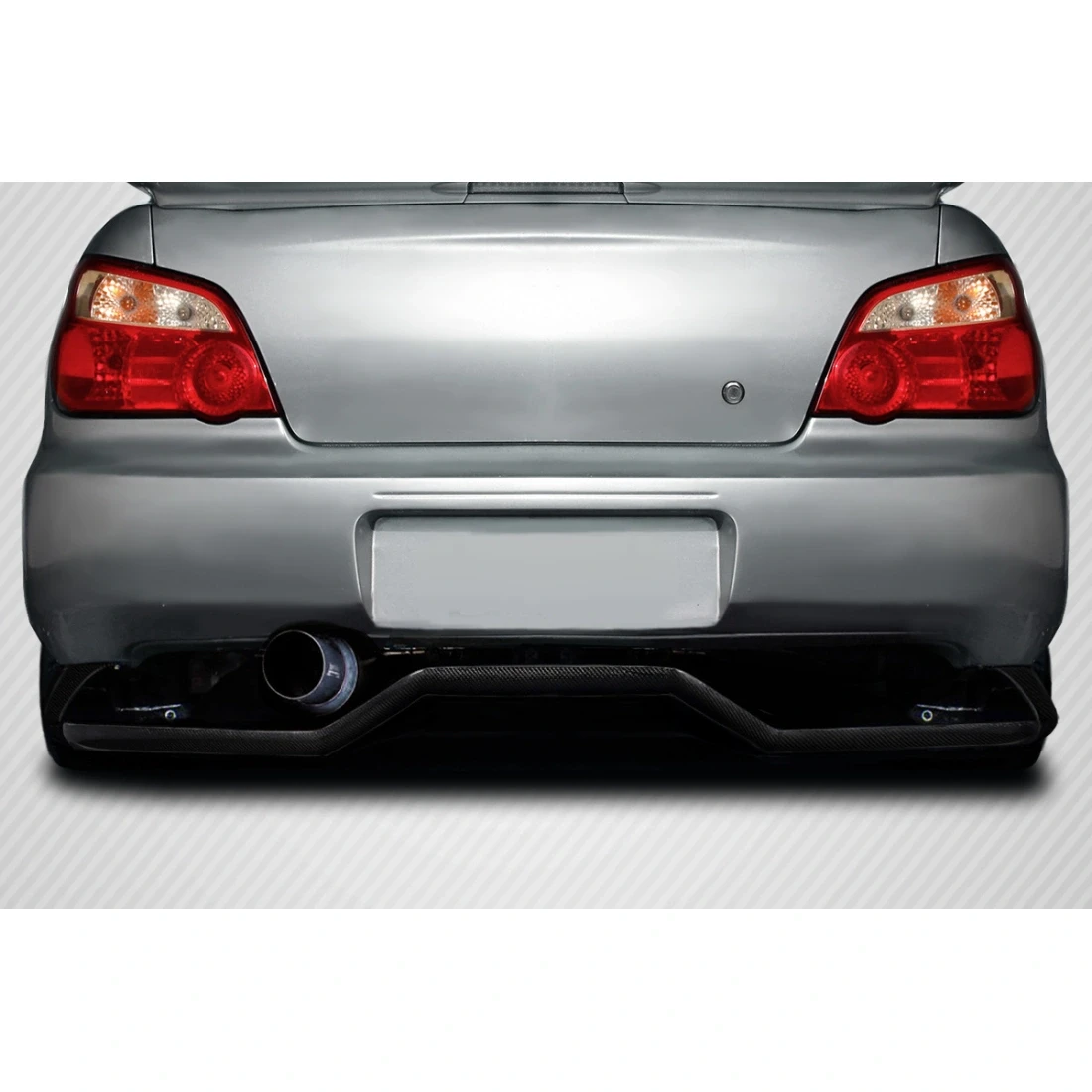 2002-2007 Subaru Impreza WRX STI 4DR VTX Rear Diffuser - 1 Piece - 116614