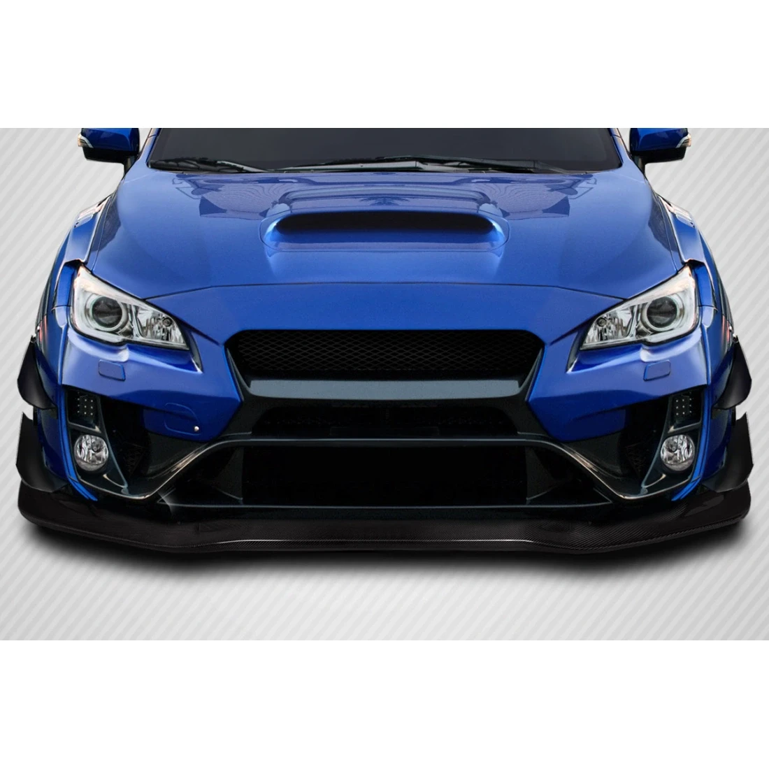 2015-2021 Subaru WRX STI VRS Wide Body Front Lip Under Spoiler - 1 Piece ( fits VRS bumper only ) - 116959