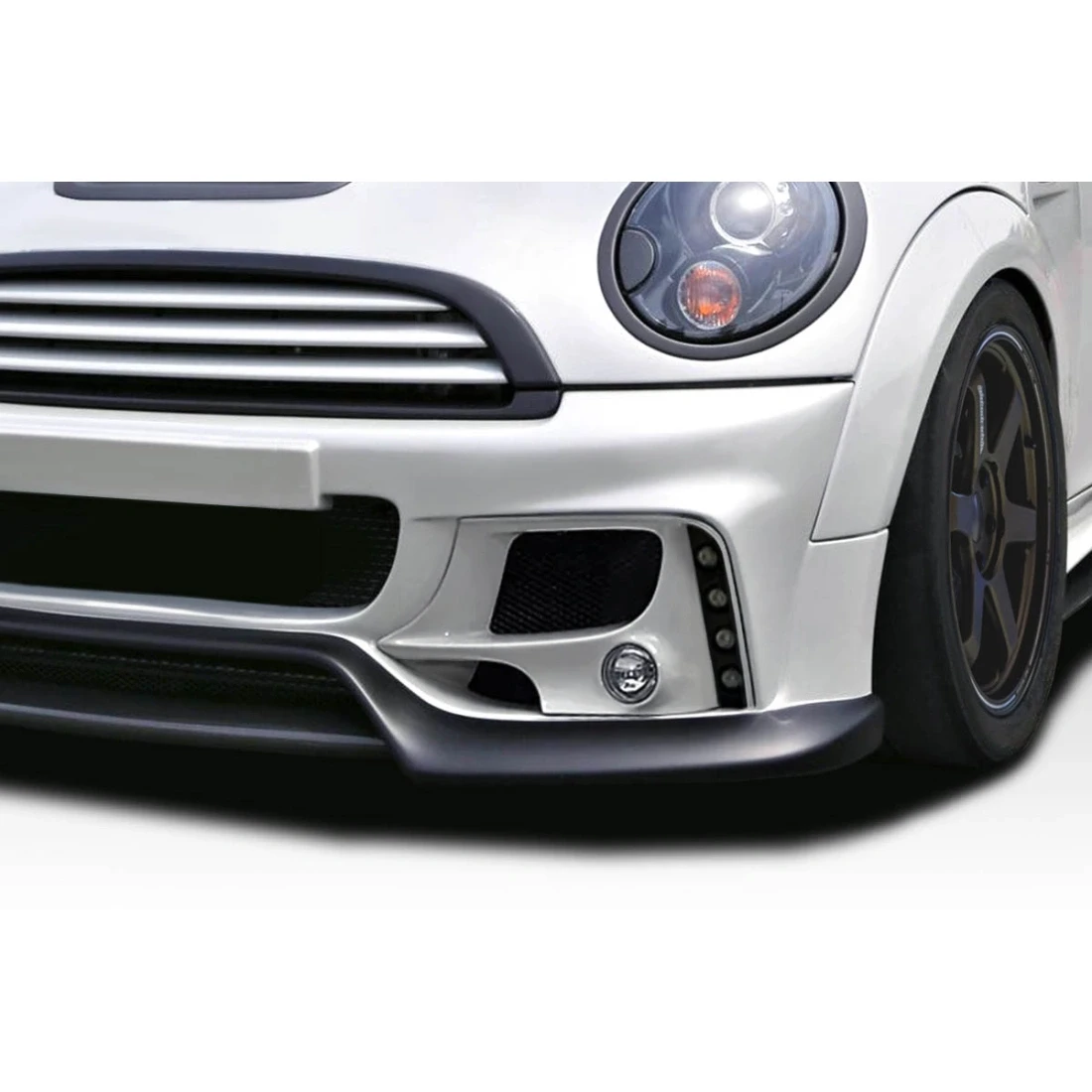 2007-2015 Mini Cooper R55 R56 R57 R58 R59 DLR V3 Fog Light Housing - 2 Piece - 117675