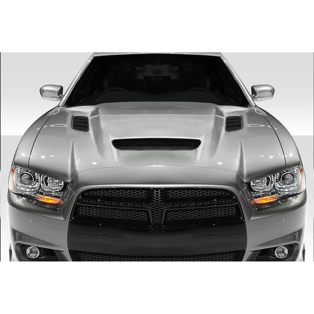 2011-2014 Dodge Charger Hellcat Redeye Look Hood - 1 Piece - 117788