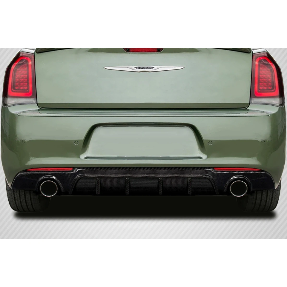 2015-2023 Chrysler 300 300C Lexios Rear Diffuser - 1 Piece - 117929