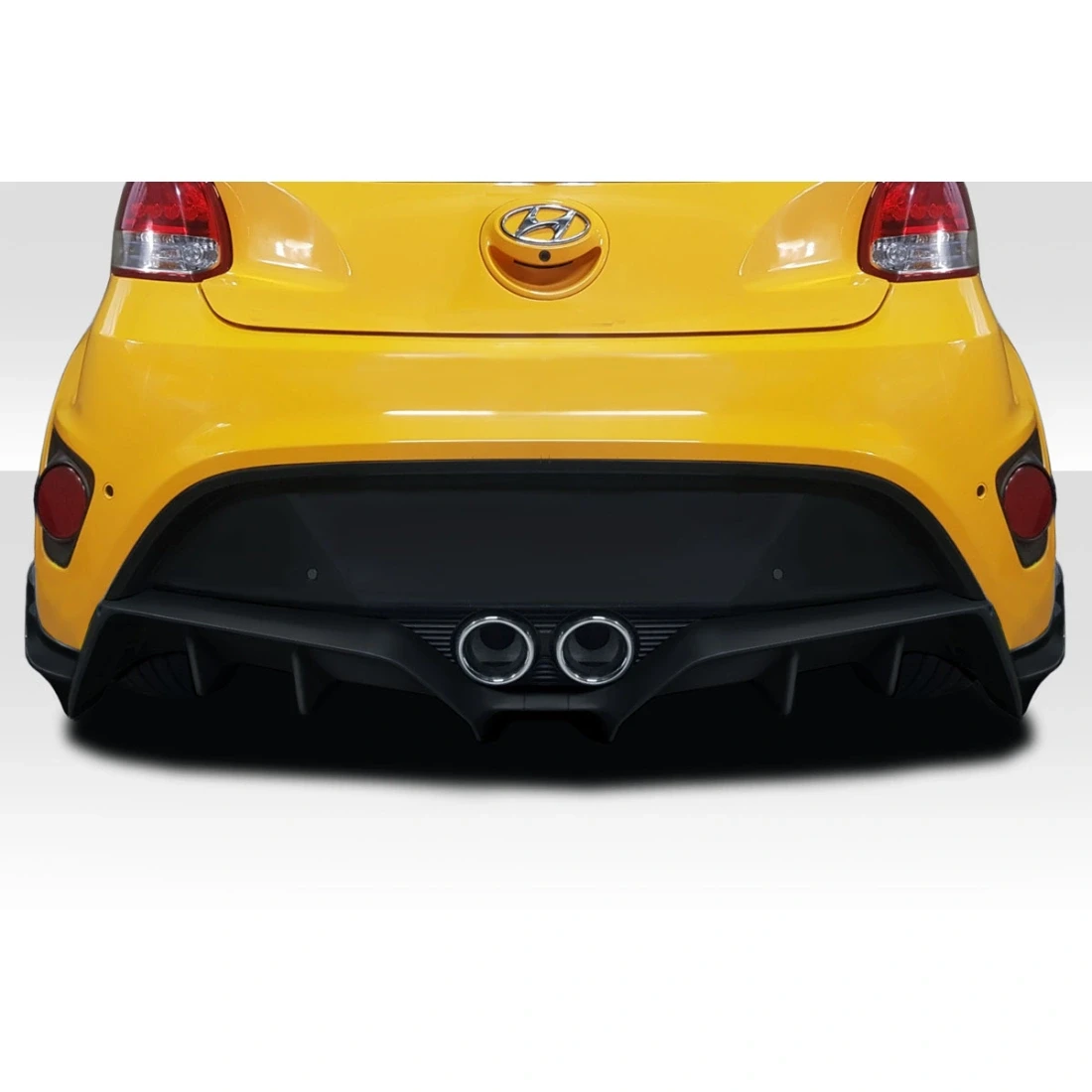 2012-2017 Hyundai Veloster Turbo Minda Rear Diffuser - 5 Pieces - 118521