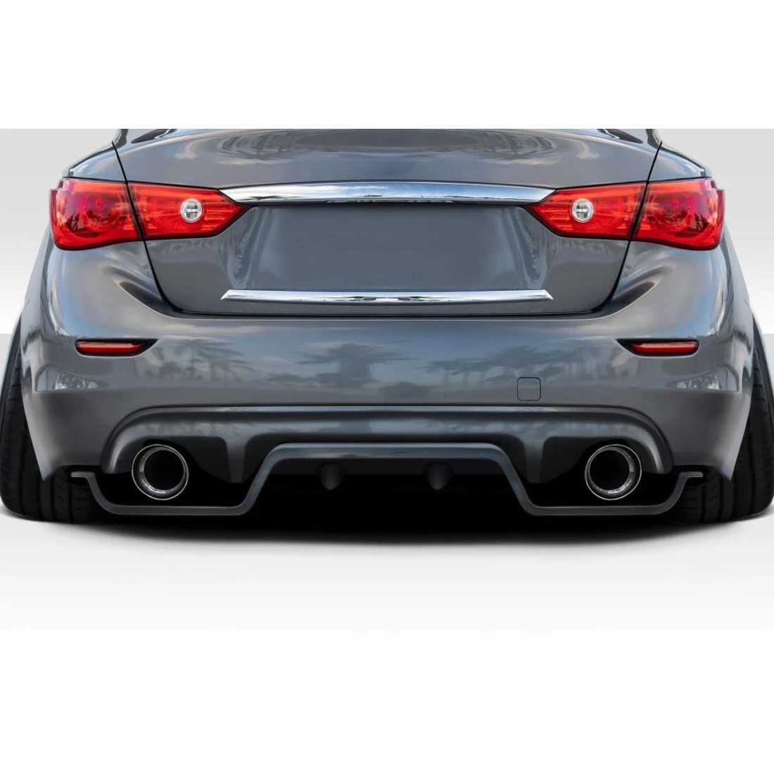 2014-2023 Infiniti Q50 Bulba Rear Diffuser - 2 Pieces - 118616