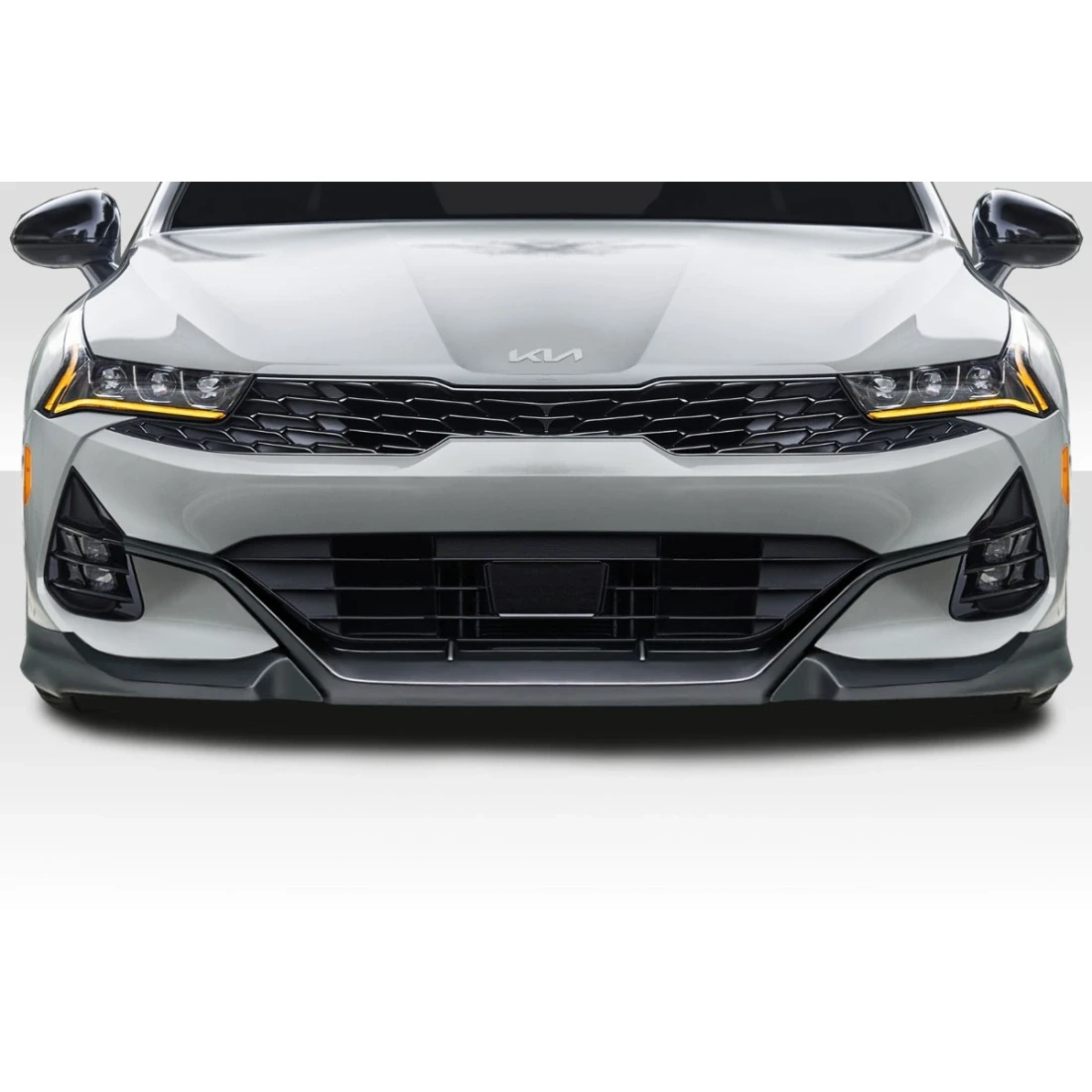 2021-2024 Kia K5 Forge Front Lip Spoiler Air Dam - 3 Pieces - 118670