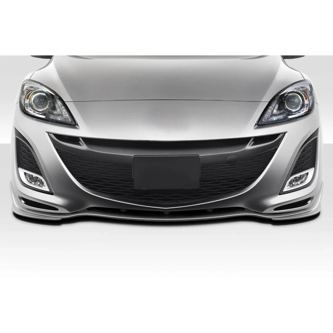 2010-2013 Mazda 3 OEM Look Front Lip Spoiler Air Dam - 1 Piece - 118680
