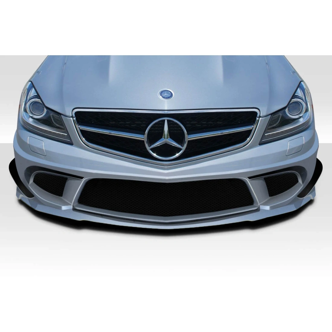 2012-2014 Mercedes W204 Black Series Look Front Bumper - 1 Piece - 118809