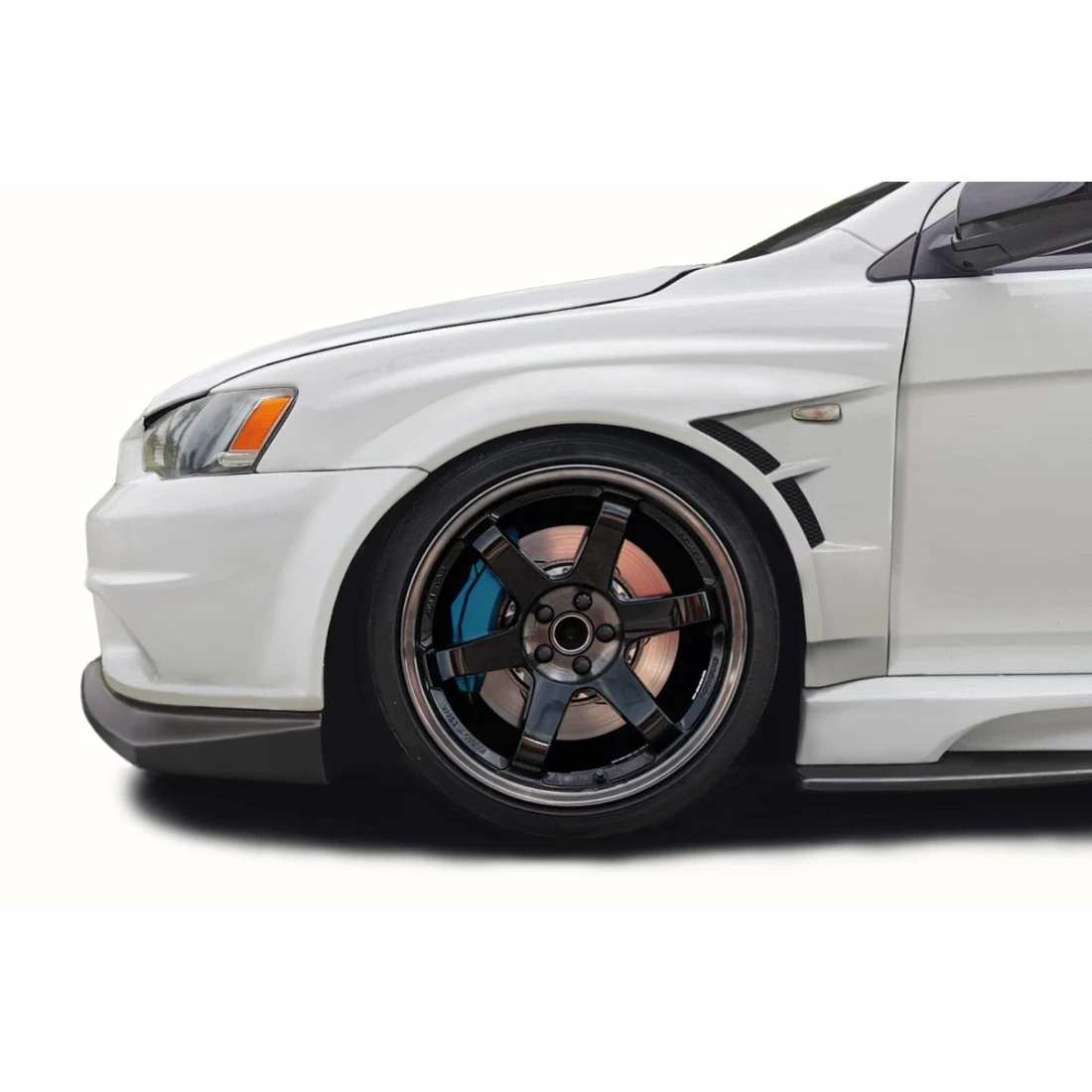 2008-2017 Mitsubishi Lancer Tracked Front Fenders - 2 Pieces - 120163