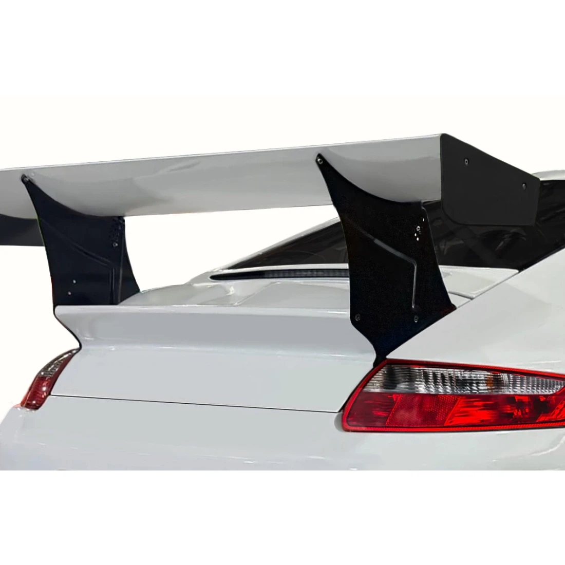 2005-2008 Porsche 911 997 GT3 Cup S Look Support Panels for Rear Wing Spoiler - 2 Pieces - 120381