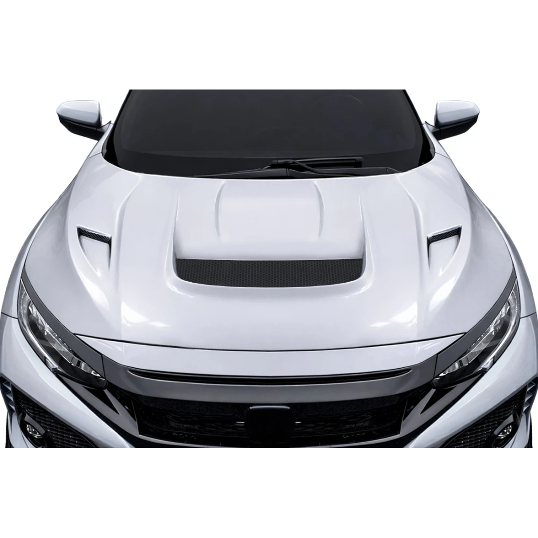 2017-2021 Honda Civic TypeR Volt Hood - 1 Piece - 120422