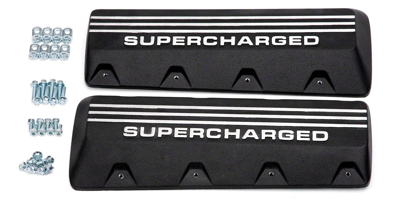 Edelbrock E-Force Supercharger Coil Covers (15-16 V8 HEMI Challenger)