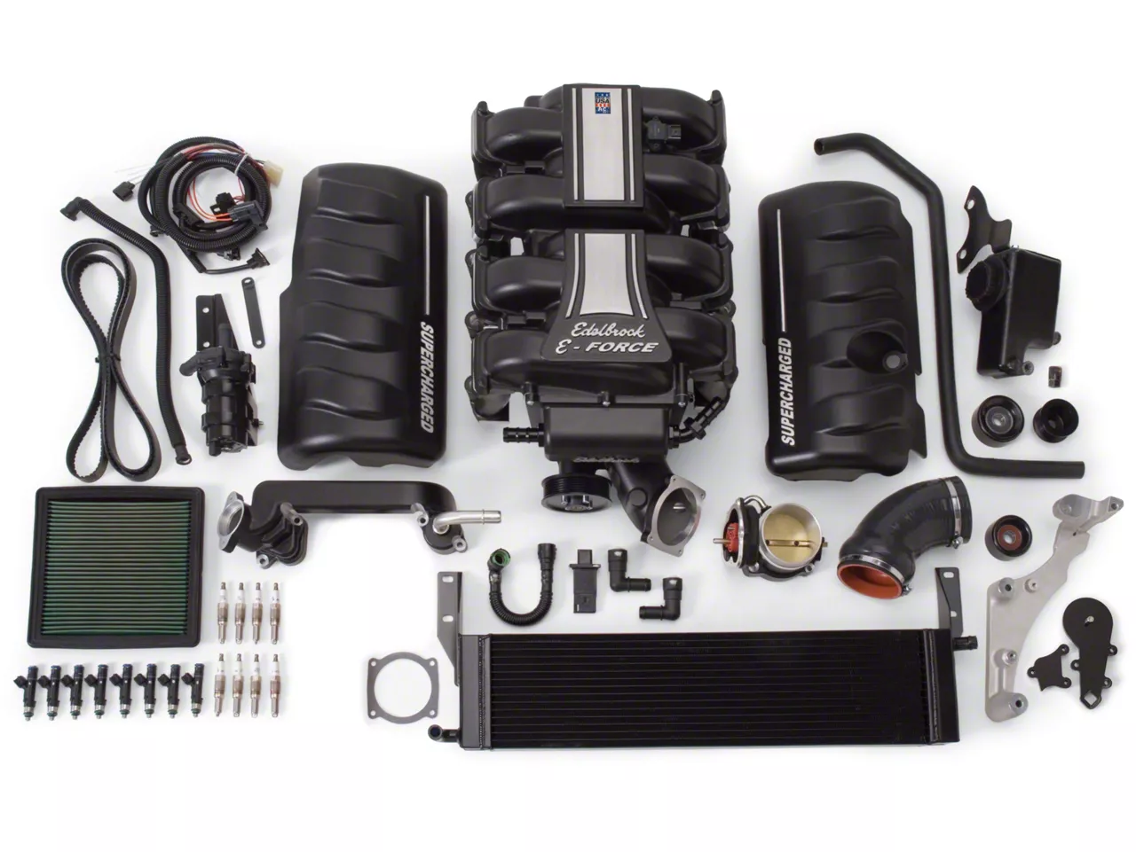 Edelbrock Superchargers E-Force Stage 3 Professional Tuner Supercharger Kit (11-14 Mustang GT)