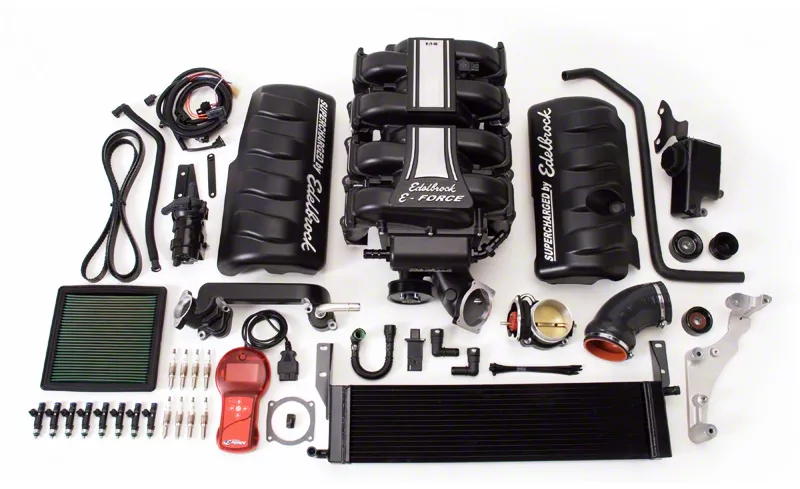 Edelbrock Superchargers E-Force Stage 1 Street Supercharger Kit with Tuner (05-09 Mustang GT)