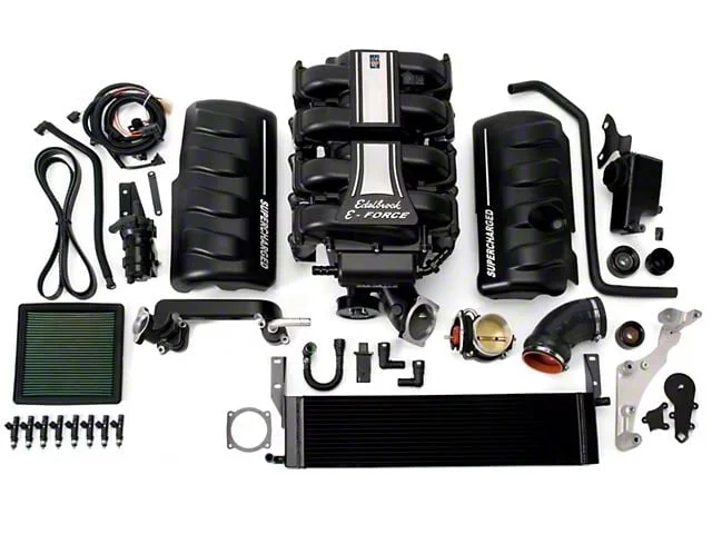 Edelbrock Superchargers E-Force Stage 1 Street Supercharger Kit without Tuner (2010 Mustang GT)