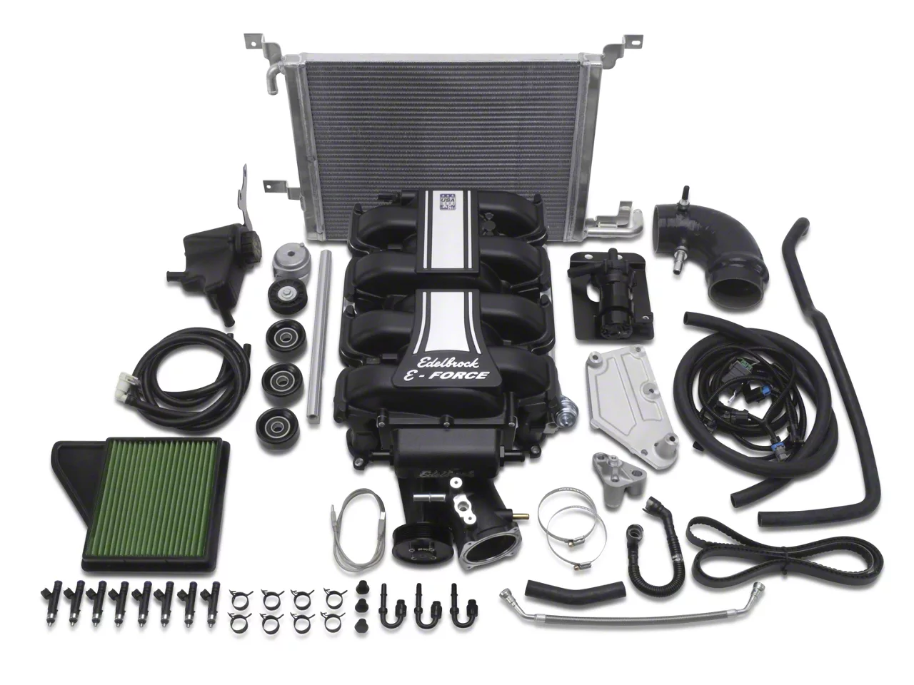 Edelbrock Superchargers E-Force Stage 1 Street Supercharger Kit without Tuner (11-14 Mustang GT)