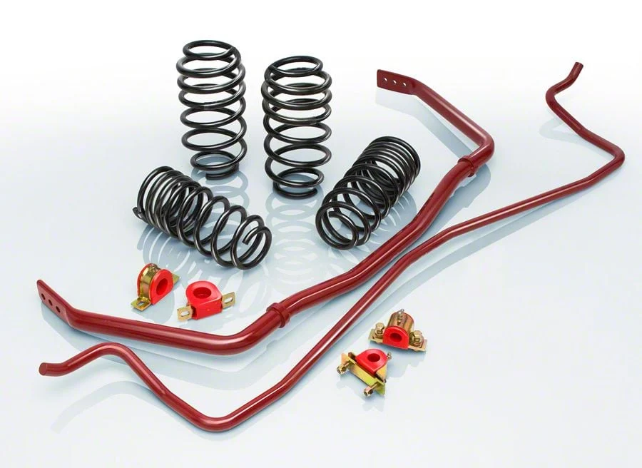 Eibach Pro-Plus Suspension Kit with Solid Rear Sway Bar (11-14 Mustang GT, V6)