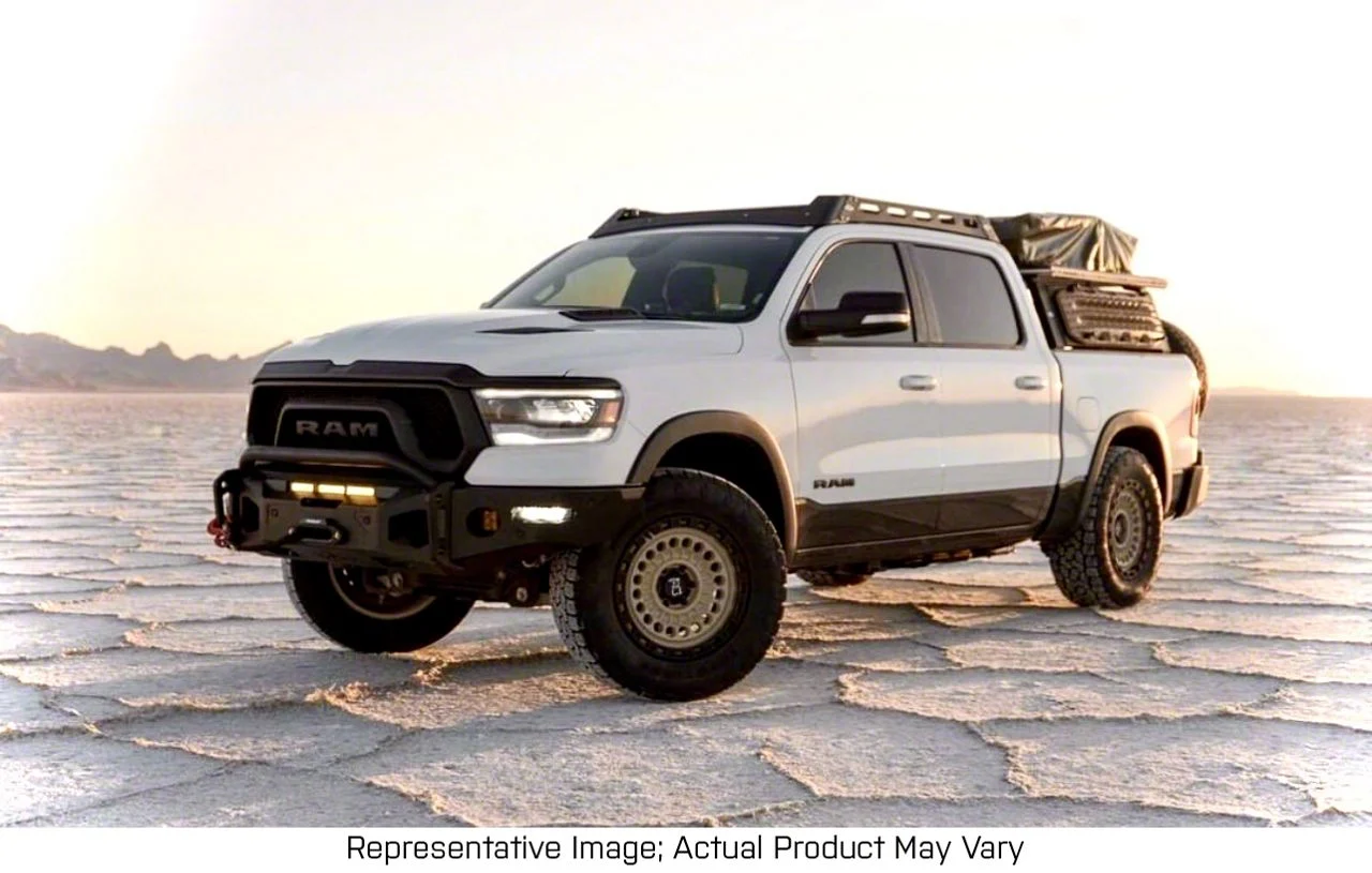 Expedition One Range Max Ultra HD Front Bumper; Bare Metal (19-24 RAM 1500, Excluding Rebel & TRX)