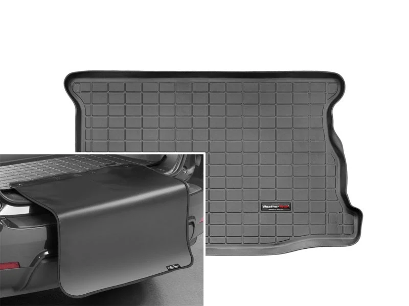 WeatherTech 07-08 Honda Fit Cargo Liner w/ Bumper Protector - Black
